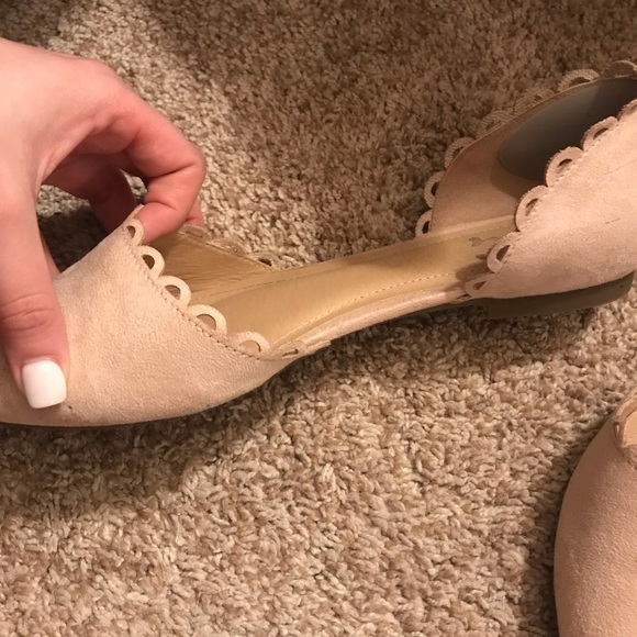 Blush pointed toe flats - Picture 2 of 4